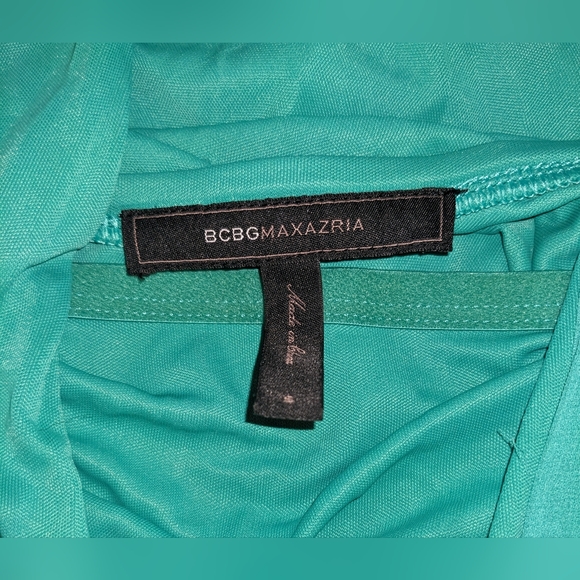 BCBGMaxAzria Halter Plunging VNeck Maxi Dress Size Small - Picture 7 of 9